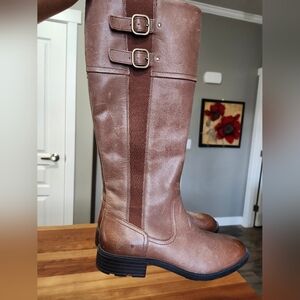 Clarks Adalynn Hope Brown Knee-High Women's Boots. NWOT